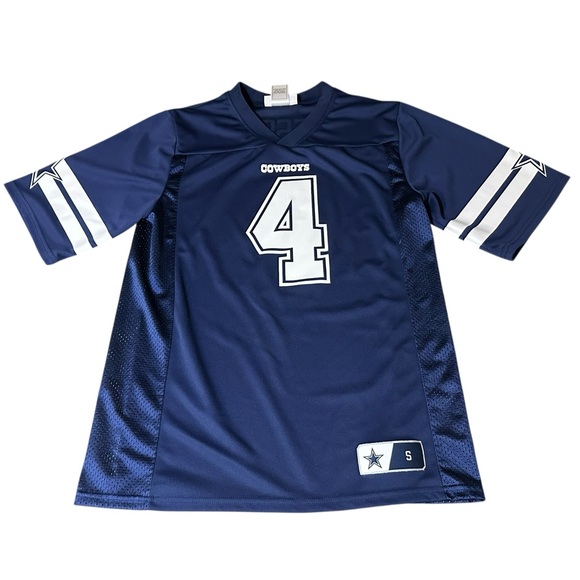 Dallas Cowboys Authentic Other - Dallas Cowboys Team Apparel Men Dak Prescott Home Jersey Sz Small
